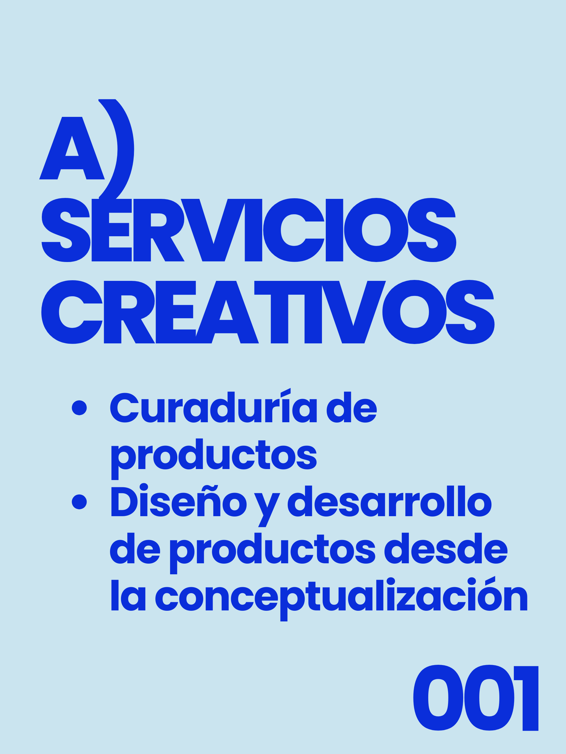 Servicios creativos